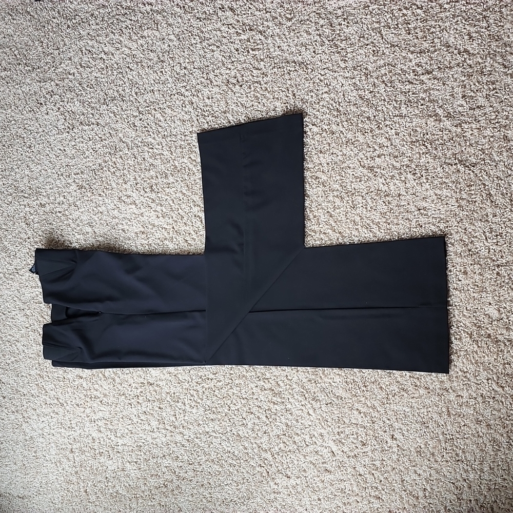 Black Alfani Dress pants size 6 hidden zipper